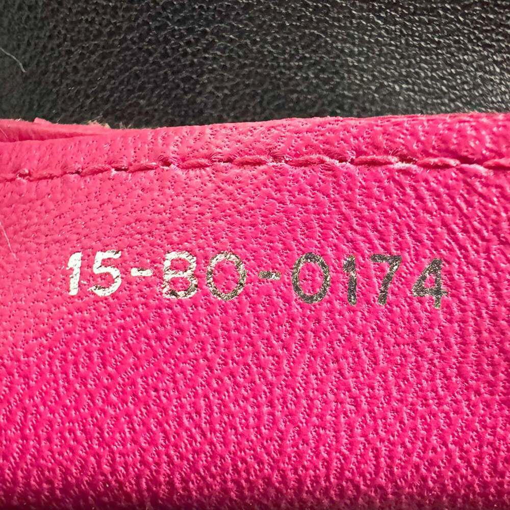 CHRISTIAN DIOR Black Lambskin Leather Shoulder Bag - Picture 13 of 13